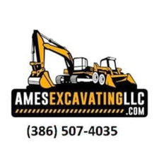 Logo for Ames Excavating and Landscaping LLC