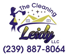 Logo for The Cleaning Leidy, LLC