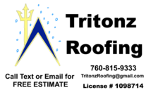 Logo for Tritonz Roofing