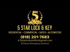 Avatar for 5 Star Lock & Key 24/7