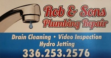 Logo for Rob and Son's Plumbing