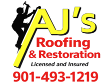 Logo for AJ's Roofing & Restoration, LLC