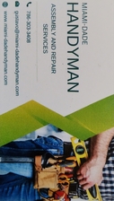 Logo for Miami-Dade Handyman