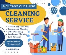 Logo for McLean's Cleaning