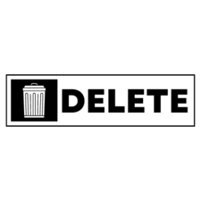 Logo for Delete