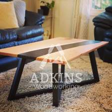 Logo for Adkins Woodworking