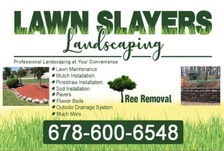 Logo for Lawn Slayers LLC