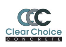 Logo for Clear Choice Concrete