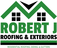 Logo for Robert J Roofing & Exteriors LLC