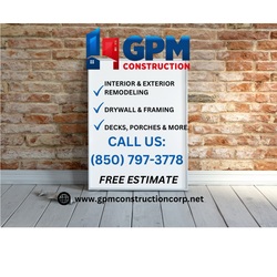 G P M Construction Corp. logo