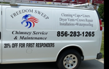 Logo for Freedom Sweep Chimney Service, LLC