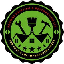 Logo for Brown's Painting and Restoration, LLC