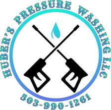 Logo for Huber's Pressure Washing, LLC