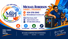 Logo for M&J Services