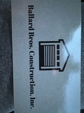 Avatar for Ballard Bros. Construction, Inc.