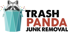 Logo for Trash Panda Junk Removal