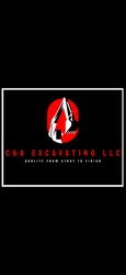C & A Excavating logo