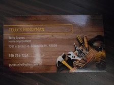 Logo for Telly's Handyman Service
