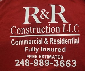 R & R CONSTRUCTION SYSTEMS logo