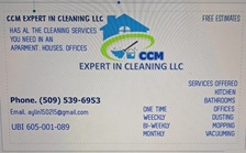 Logo for CCM Expert In Cleaning  LLC