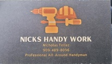 Logo for Nick's Handy Work