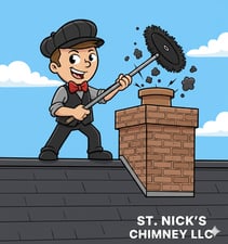Logo for St. Nick's Chimney Cleaning