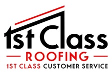 Logo for First Class Roofing, LLC