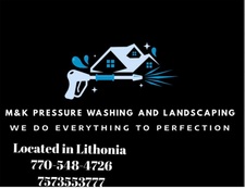 M&K LANDSCAPING AND PRESSURE WASHING SERVICES LLC logo