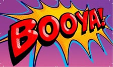 Logo for Booya! Helping Hand Services, LLC