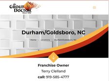 Logo for Grout Doctor of Durham/Goldsboro