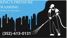 Logo for King's Pressure Washing