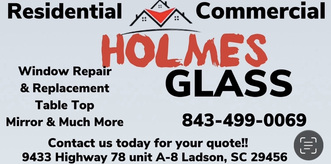 Holmes Glass logo