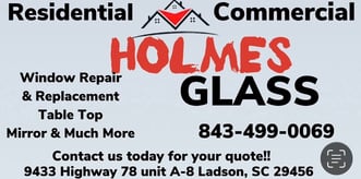 Holmes Glass logo