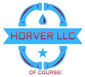 HORVER. LLC. Gas Piping, Plumbing and Drain Cleaning logo