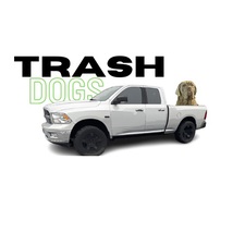 Logo for Trash Dogs Junk Hauling