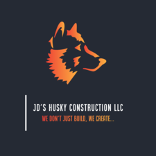 Logo for JD'S Husky Construction LLC