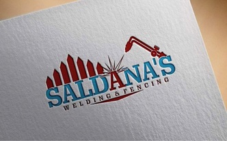 Saldana's Concrete & Fence logo