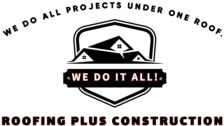 Logo for Roofing Plus Construction, LLC