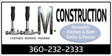Logo for LLM Construction LLC