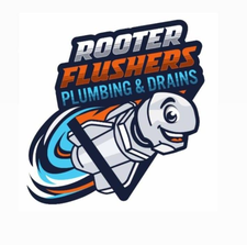 Logo for Rooter Flushers Plumbing & Drains