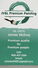 Logo for JV&L Premium Painting