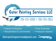 Logo for Gator Painting Services, LLC