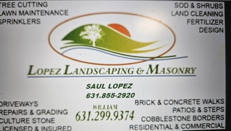 Lopez Landscaping & Masonry logo