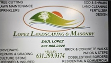 Lopez Landscaping & Masonry logo