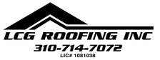 Lcg roofing  logo