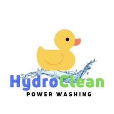 Logo for HydroClean Power Washing