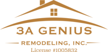 Logo for 3A Genius Remodeling Corp.