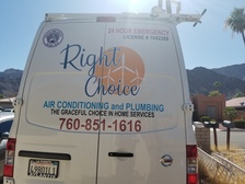 Logo for Right Choice AC & Plumbing