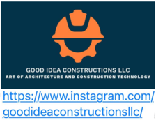 Logo for Good Idea Constructions LLC.