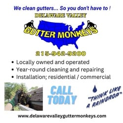 Delaware Valley Gutter Monkeys, LLC logo